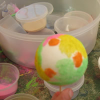keep decorating your ball